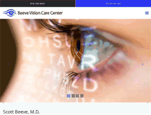 Tablet Screenshot of drbeeve.com